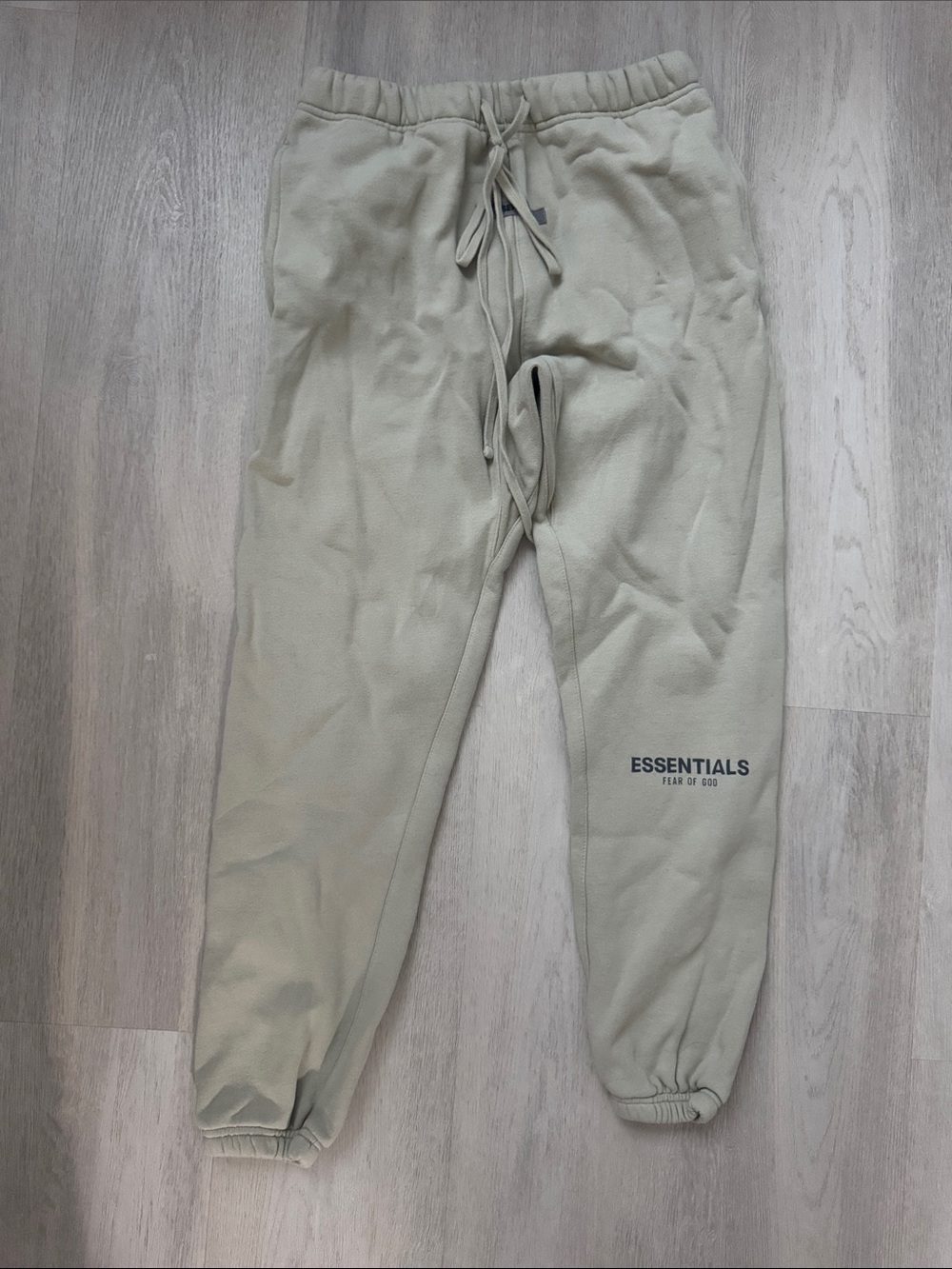 Essentials Avocado Green Drawstring Sweatpants